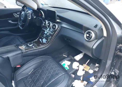 2017 Mercedes-Benz C 300 4Matic/Luxury 4Matic/Sport 4Matic из США, поврежденный, VIN 55SWF4KB3HU195859